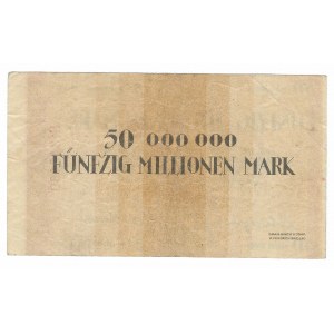 Wrocław (Breslau), 50 milionów marek 1923