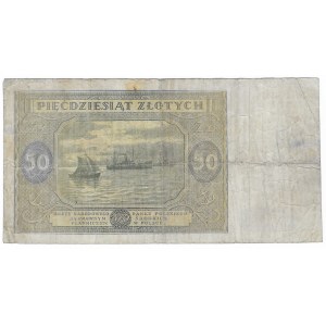 50 Zloty 1946, sria H
