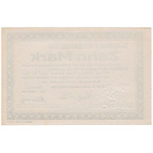 Morag (Mohrungen), 10 marks 1918 - dry seal