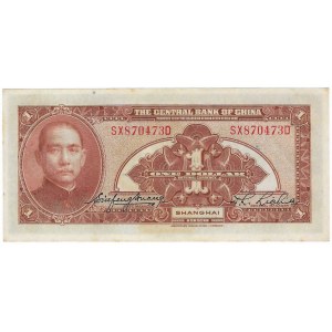 Chiny, 1 dolar 1928