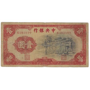 Chiny, 1 yuan 1936
