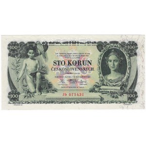 Tschechoslowakei, 100 Kronen, 1931 - SPECIMEN
