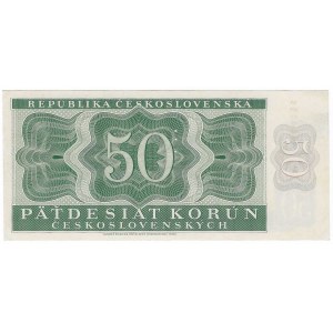 Tschechoslowakei, 50 Kronen, 1950. - BESONDERHEITEN ?