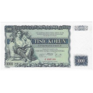 Czechosłowacja, 1000 koron, 1934r.