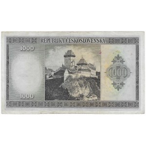 Czechosłowacja, 1000 koron (1945r.)