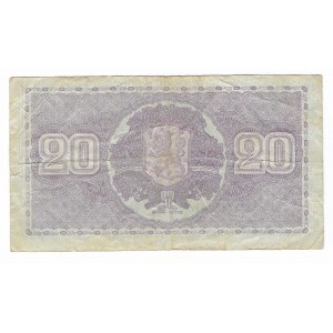 Finlandia, 20 markkaa 1939