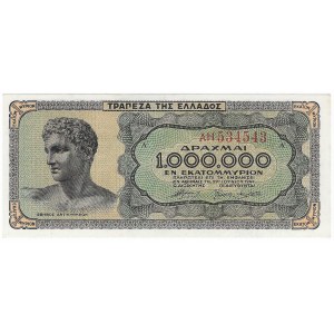 Grecja, 1 000 000 drachm, 1944r.