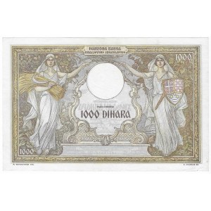 Jugosławia, 1000 dinarów 1931, seria T