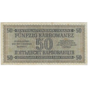 Ukraina, 50 karbowańców, 1942r.