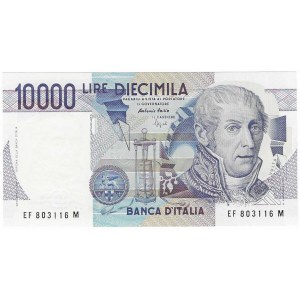 Włochy, 10000 lirów, 1984r.
