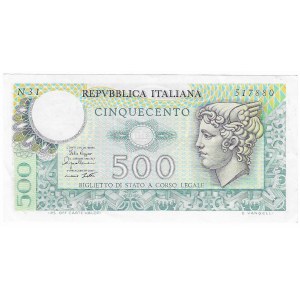 Italien, 500 Lire, 1974.