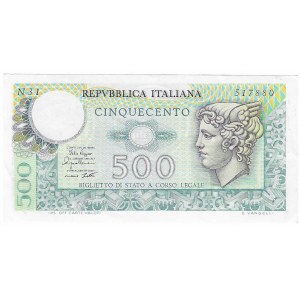 Włochy, 500 lirów, 1974r.
