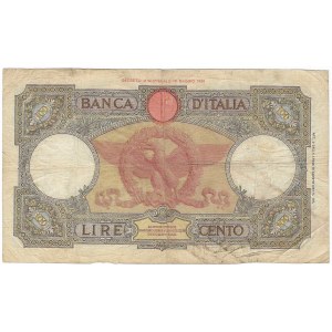 Italien, 100 Lire, Serie G, 1931.