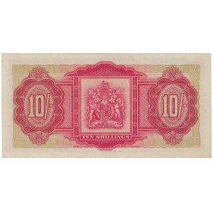 Bermuda, 10 shillings 1957