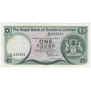 Schottland, £1 1972