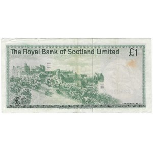 Szkocja, 1 funt 1972