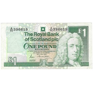 Škótsko, 1 £ 1989