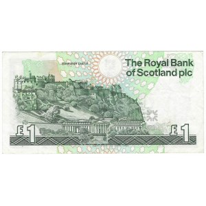Szkocja, 1 funt 1989