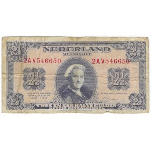 Niederlande, 2 1/2 Gulden 1945