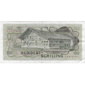 Rakousko, 100 Schillingů 1969