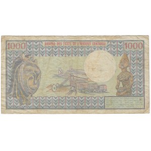 Kamerun, 1000 Francs bez daty (1978)