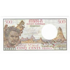 Dschibuti - 500 Franken 1988