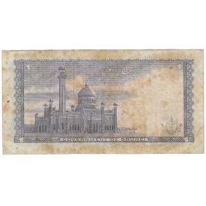 Brunei, $1 1967