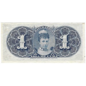 Kuba, 1 peso 1896