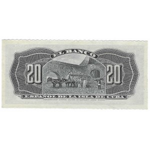 Kuba, 20 centavos 1897