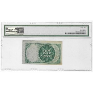 United States of America, 25 cents, Fractional Currency, fifth issue - PMG 45
