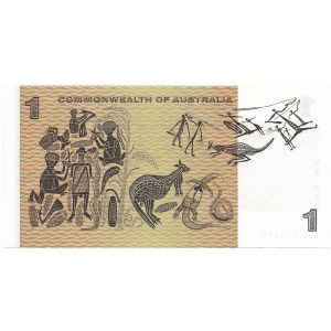 Austrália, 1 dolár, dátumové základne (1969)