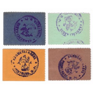 Dzierzgon (Christburg), set of 4 pieces - beautiful
