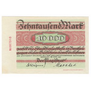 Breslau (Wroclaw), 10,000 marks 1923 - beautiful and rare in such condition