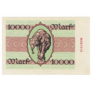 Wrocław (Breslau), 10.000 Mark 1923 - schön und selten in dieser Erhaltung
