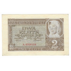 2 zloté 1940, séria A - vzácnejší ročník