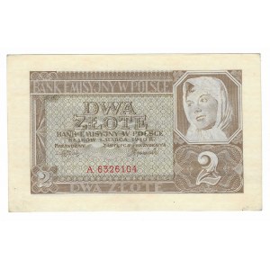 2 zloty 1940, series A - rarer vintage