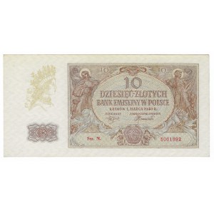 10 Zloty 1940, Serie N