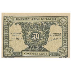 Französisch-Indochina, 50 Cents (1942)