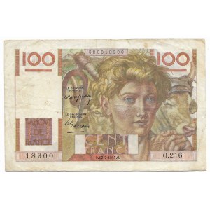 Francja, 100 franków 1947