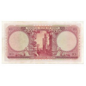 Ägypten, 10 Pfund 1959