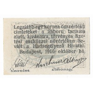 Ungarn, 4 Füller 1916