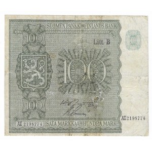 Finnland, 100 Markkaa 1945