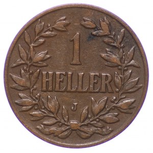 Deutschland, Deutsch-Ostafrika, 1 Haler 1907 J