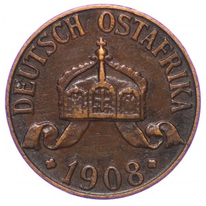 Deutschland, Deutsch-Ostafrika, 1 Haler 1908 J
