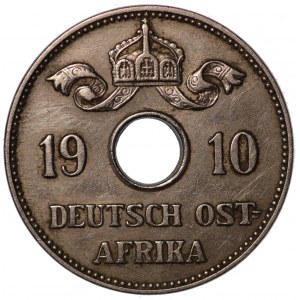 Deutschland, Deutsch-Ostafrika, 10 Haler 1910 J