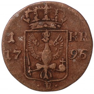 Preußen, Friedrich Wilhelm II, 1 krajcar 1796 B - Breslau