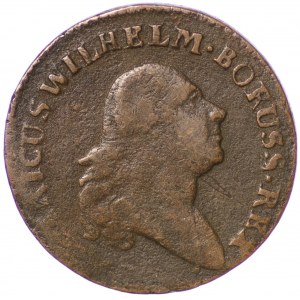 Prusy, Fryderyk Wilhelm II, 1 grosz dla Prus południowych 1797 B - Wrocław