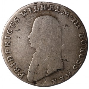 Nemecko, Prusko, Friedrich Wilhelm III, 4 groschen 1803 A, Berlin