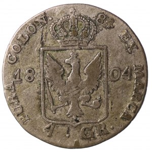 Nemecko, Prusko, Friedrich Wilhelm III, 4 groschen 1804 A, Berlín