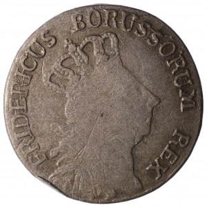 Deutschland, Preußen, Friedrich II, 6 Pfennige 1770 E, Königsberg